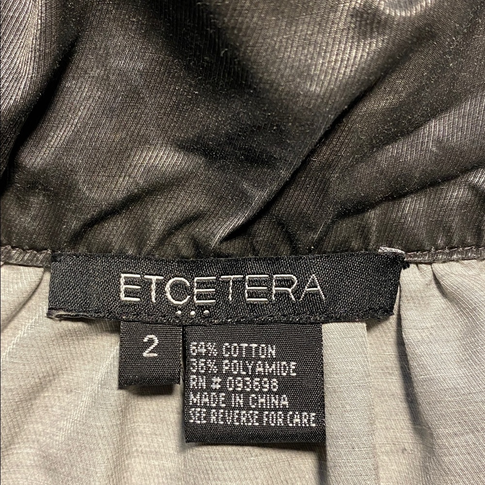 Etcetera Dark Gray Utility Jacket - image 7